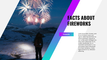 烟花节 幻灯片模板_04