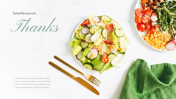 Salad Restaurant Best PowerPoint Templates_35