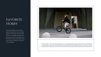 Bicycle Life good google slides template_14