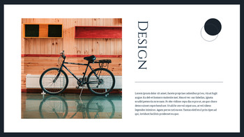 Bicycle Life good google slides template_19