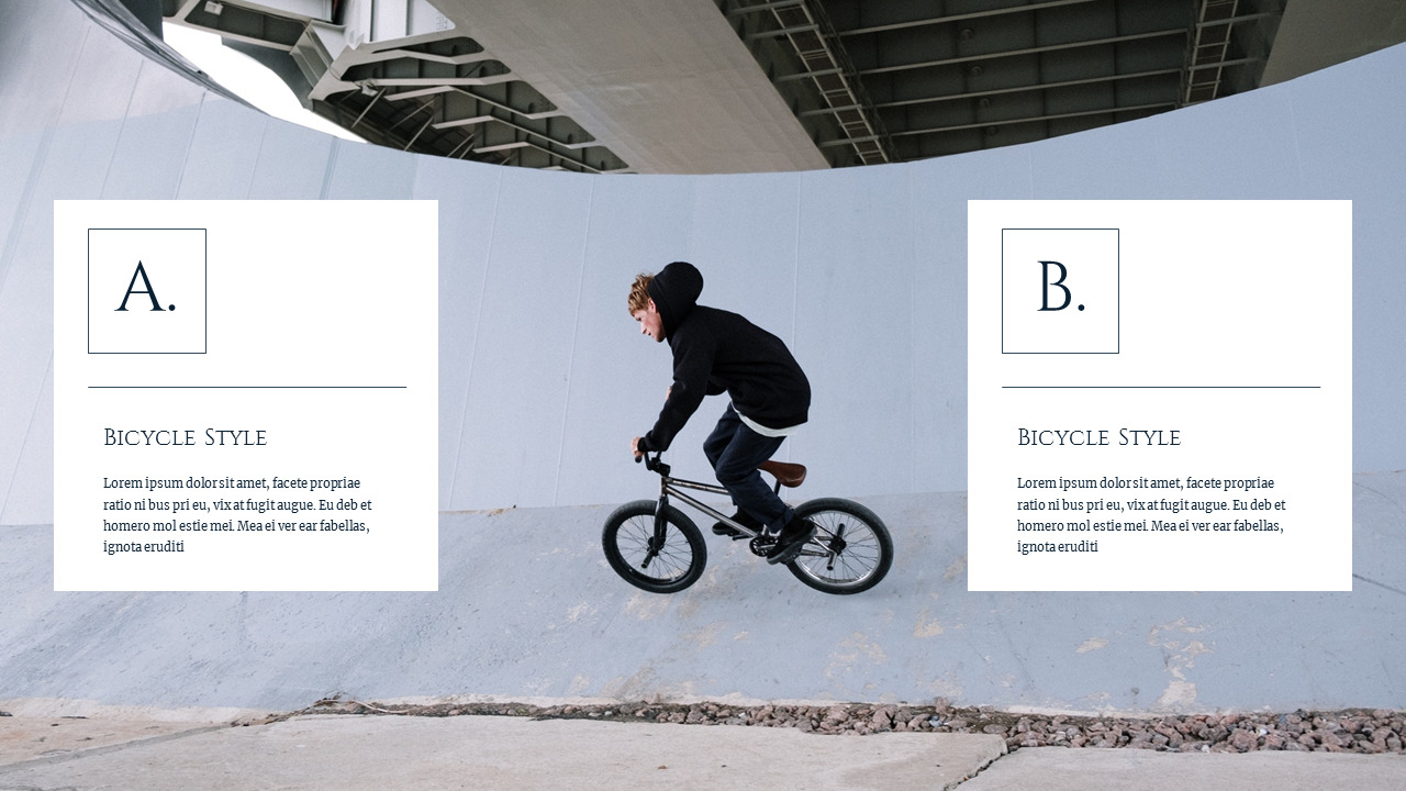 Bicycle Life good google slides template|Lifestyle