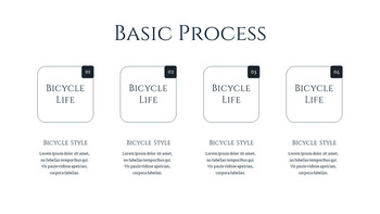 Bicycle Life good google slides template_32