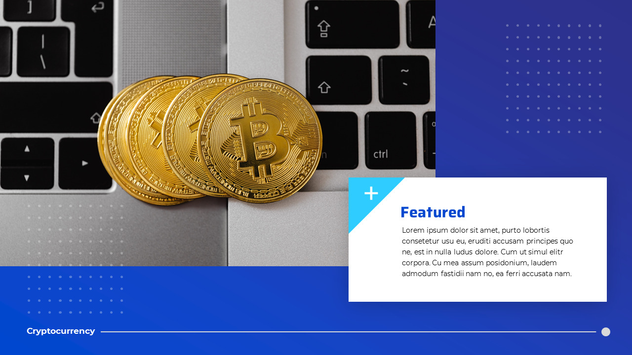 Cryptocurrency template for powerpoint