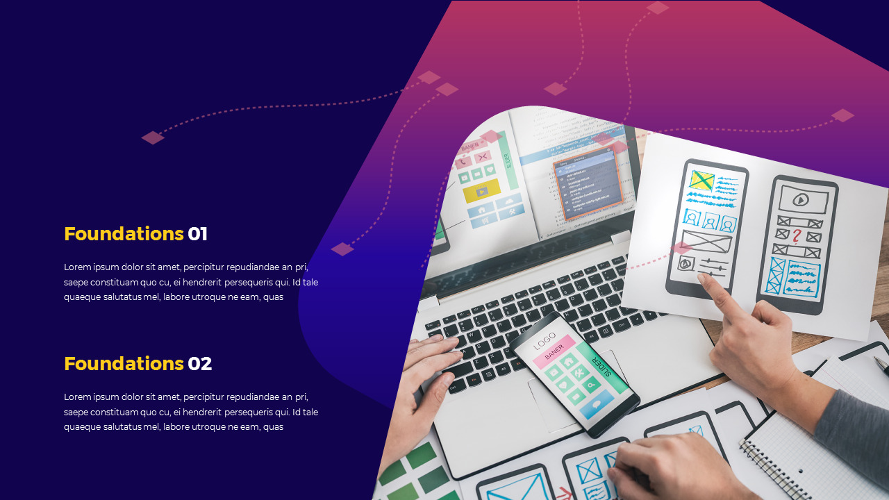Essentials for UI/UX Design PowerPoint Presentation Design