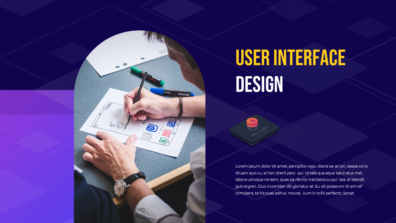 Essentials for UI/UX Design PowerPoint Presentation Design