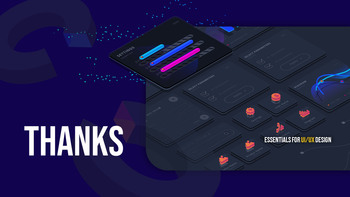 Essentials for UI/UX Design PowerPoint Presentation Design