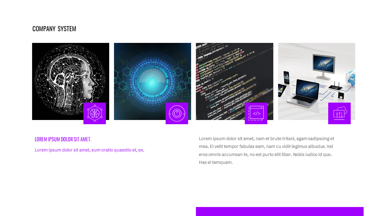 Digital Technology google slides theme