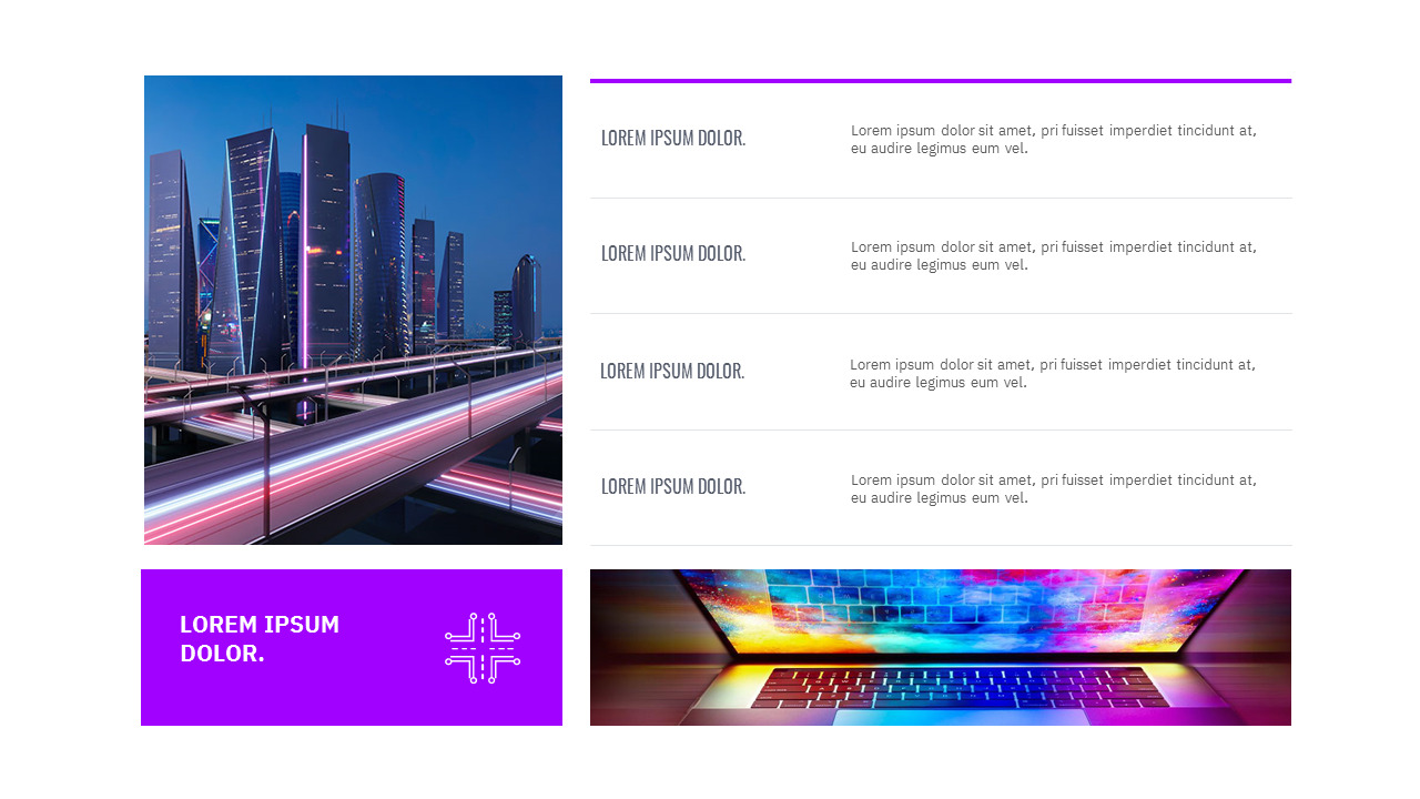Digital Technology google slides theme