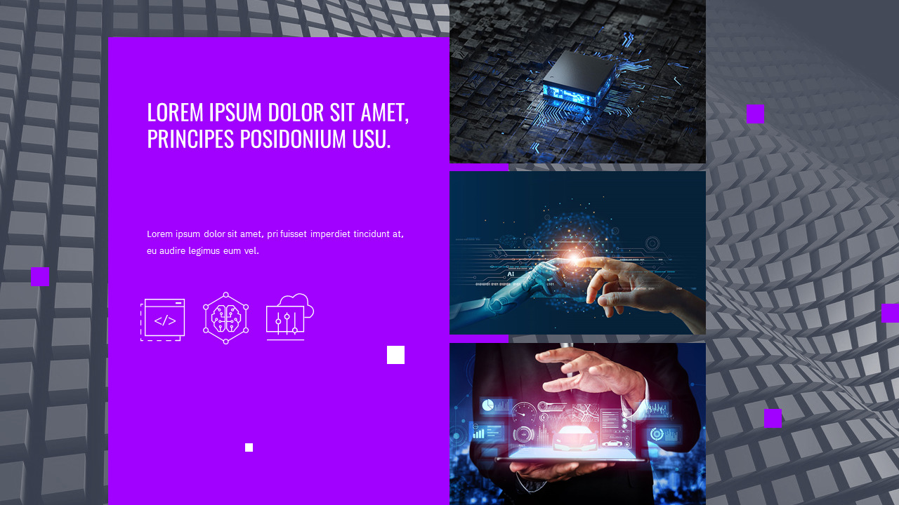 Digital Technology google slides theme