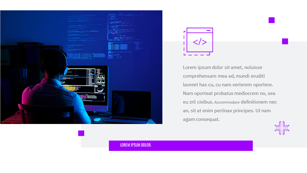 Digital Technology google slides theme
