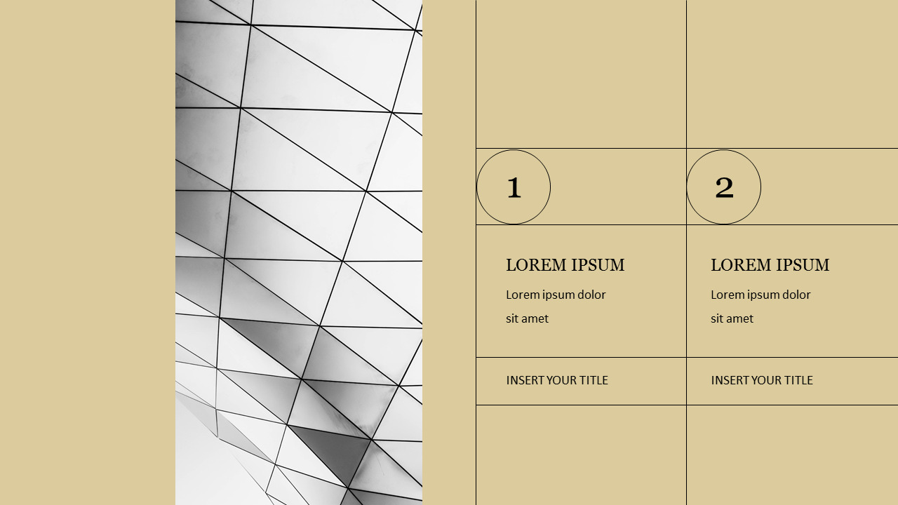Geometric Simple Slides Design