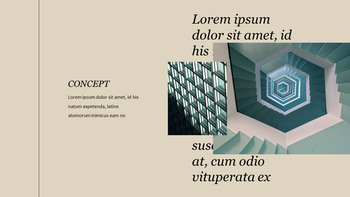 Geometric Simple Slides Design