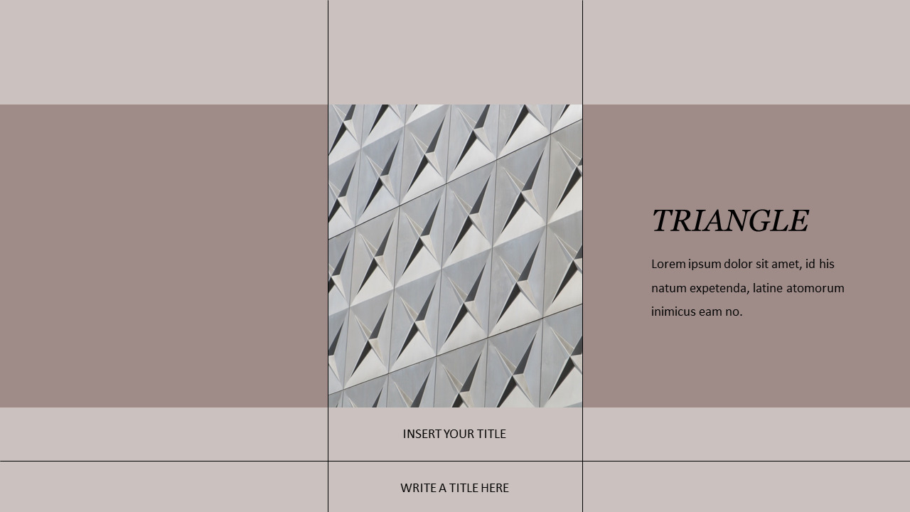 Geometric Simple Slides Design