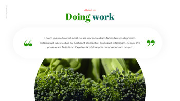 Giornata Mondiale Vegetariana brochure design template_23