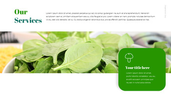 Giornata Mondiale Vegetariana brochure design template_24