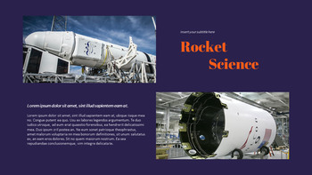 All About Rocket team presentation template