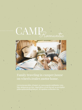 로맨틱 로드 여행 가을 캠핑 슬라이드 프레젠테이션_10