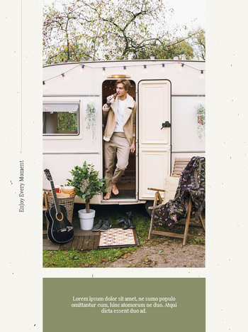 로맨틱 로드 여행 가을 캠핑 슬라이드 프레젠테이션_19