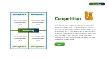 World Animal Day google slides slide templates