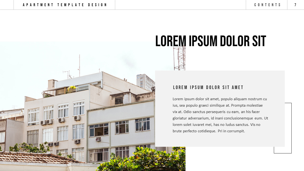 Appartment slide powerpoint