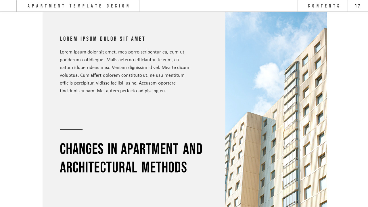 Appartment slide powerpoint