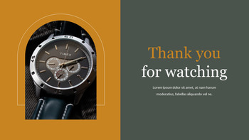 손목시계 파워포인트 프레젠테이션 샘플_35