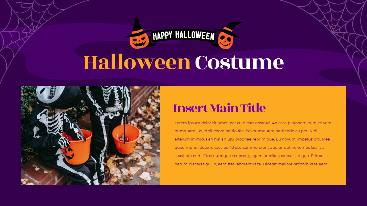 Example Halloween Program Halloween Presentation Format
