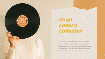 Retro Vinyl Collection Theme PPT Templates_12