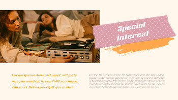 Retro Vinyl Collection Theme PPT Templates_14