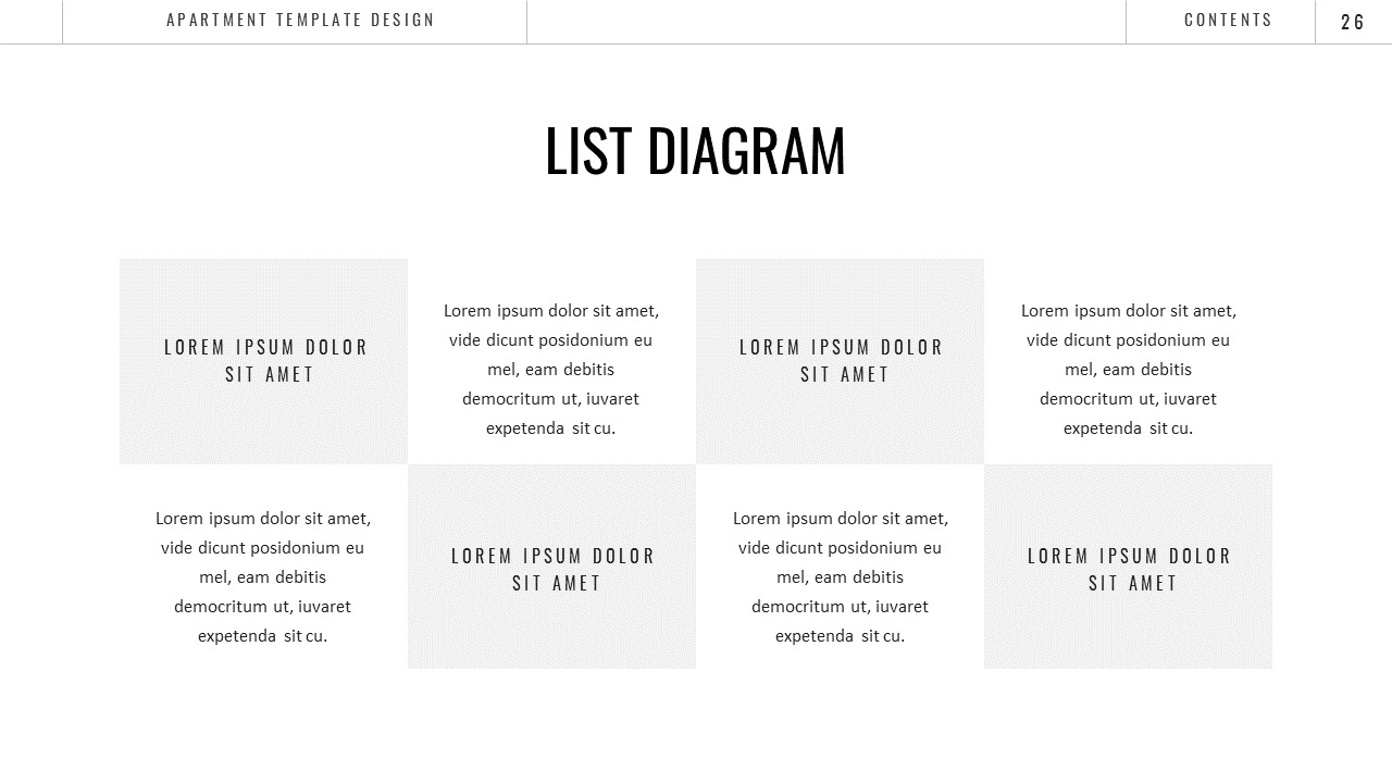 Appartment Presentation Google Slides Templates