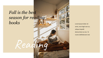 秋は読書のベストシーズン Googleパワーポイントのプレゼンテーション_09