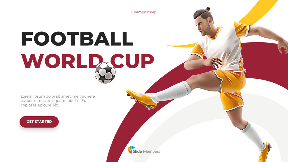 Football World Cup Theme PPT Templates_01