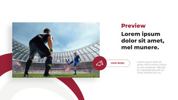 Mondiali di calcio Modelli di tema PPT_11