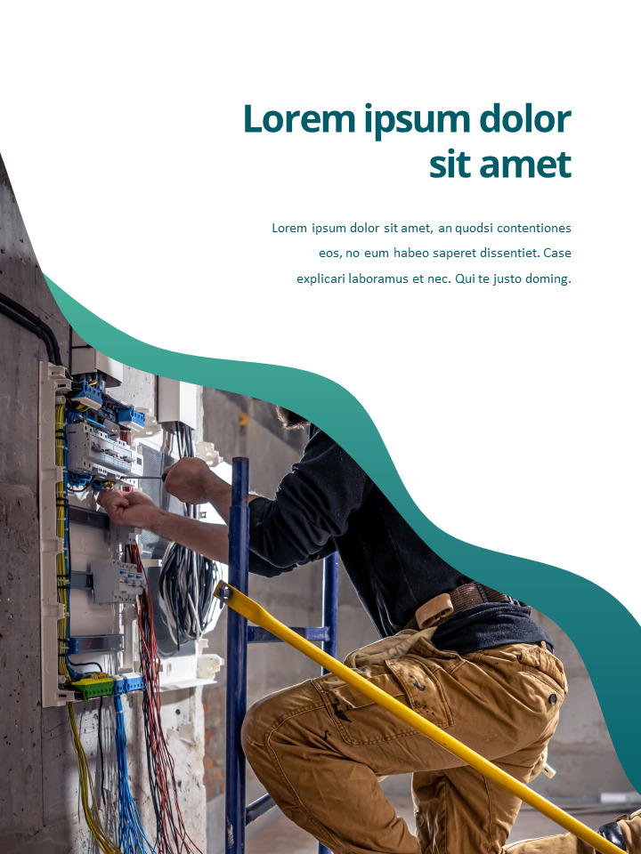 Electrical Engineer Proposal Presentation Templates