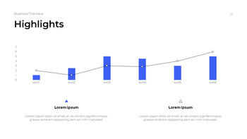 Descripción general de negocios simples plantilla de powerpoint_27