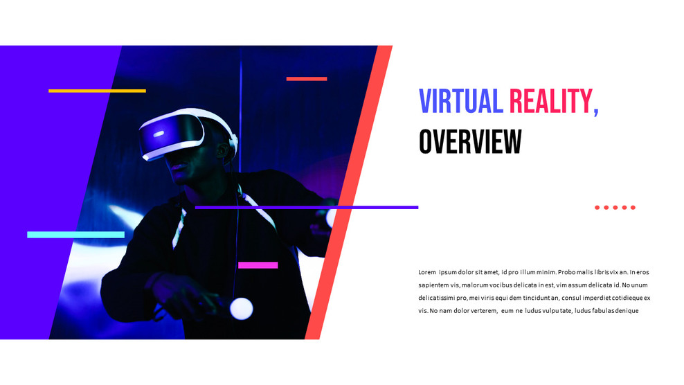 Free Virtual Reality powerpoint design freeTemplatesSlides