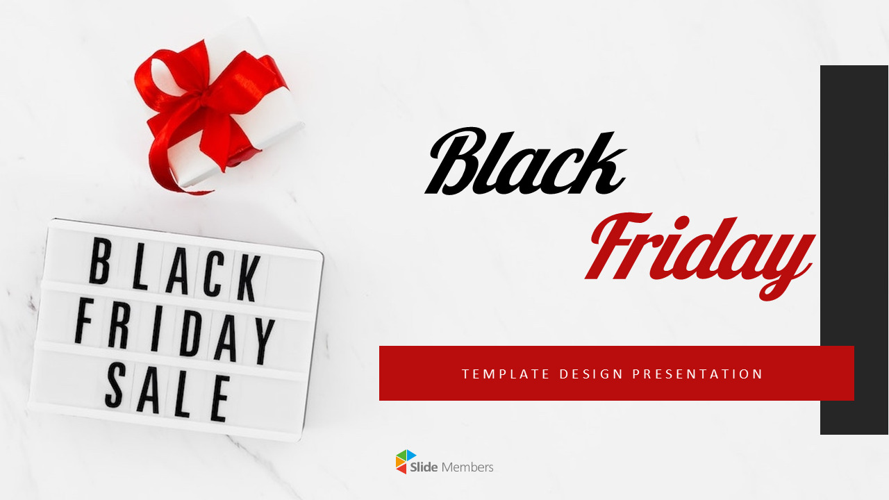 Slide black online friday