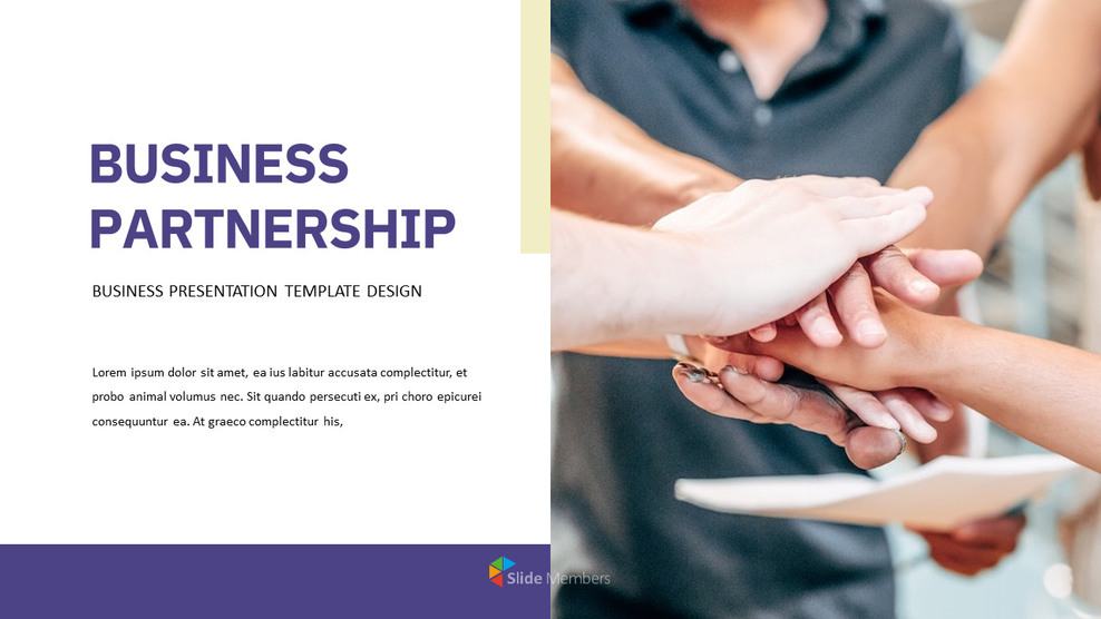 Google slides online free business partnership