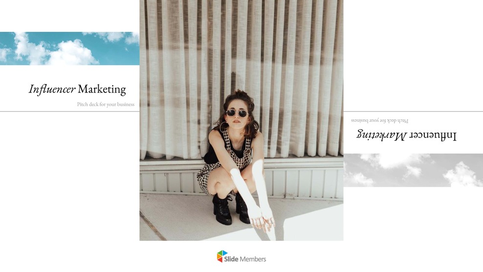 Influencer marketing pitch Simple Google Slides Templates_01