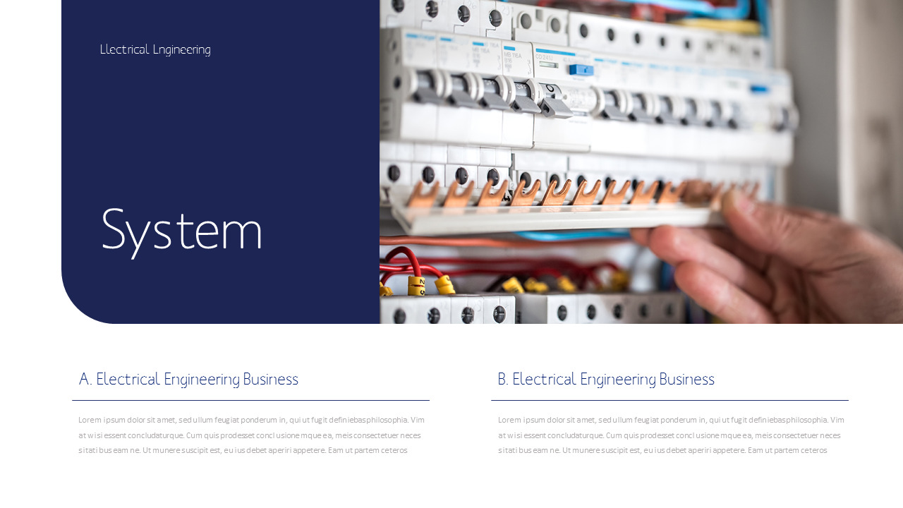 Electrical Engineering modern powerpoint
