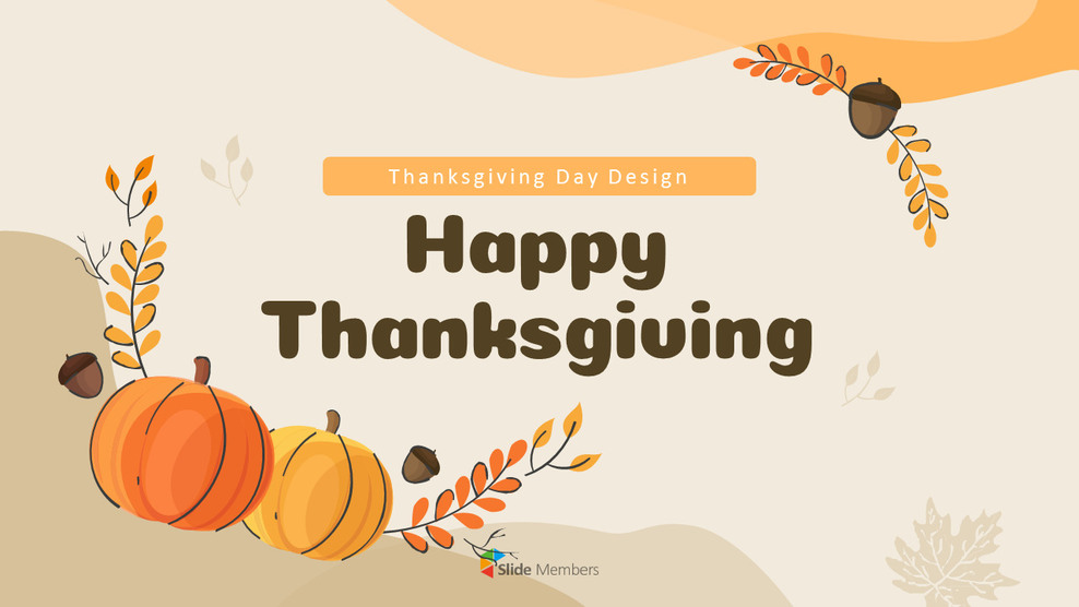 Thanksgiving Day Background PowerPoint_01