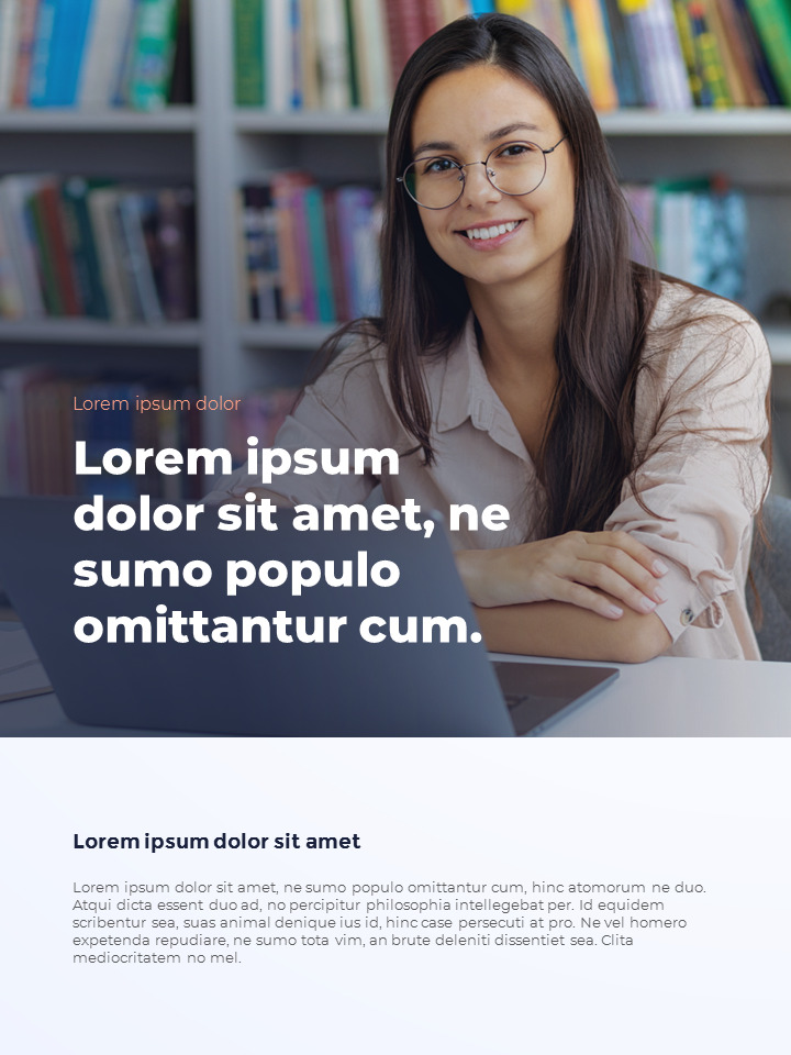 Learning Module Vertical Powerpoint Educate Vertical Interactive PPT