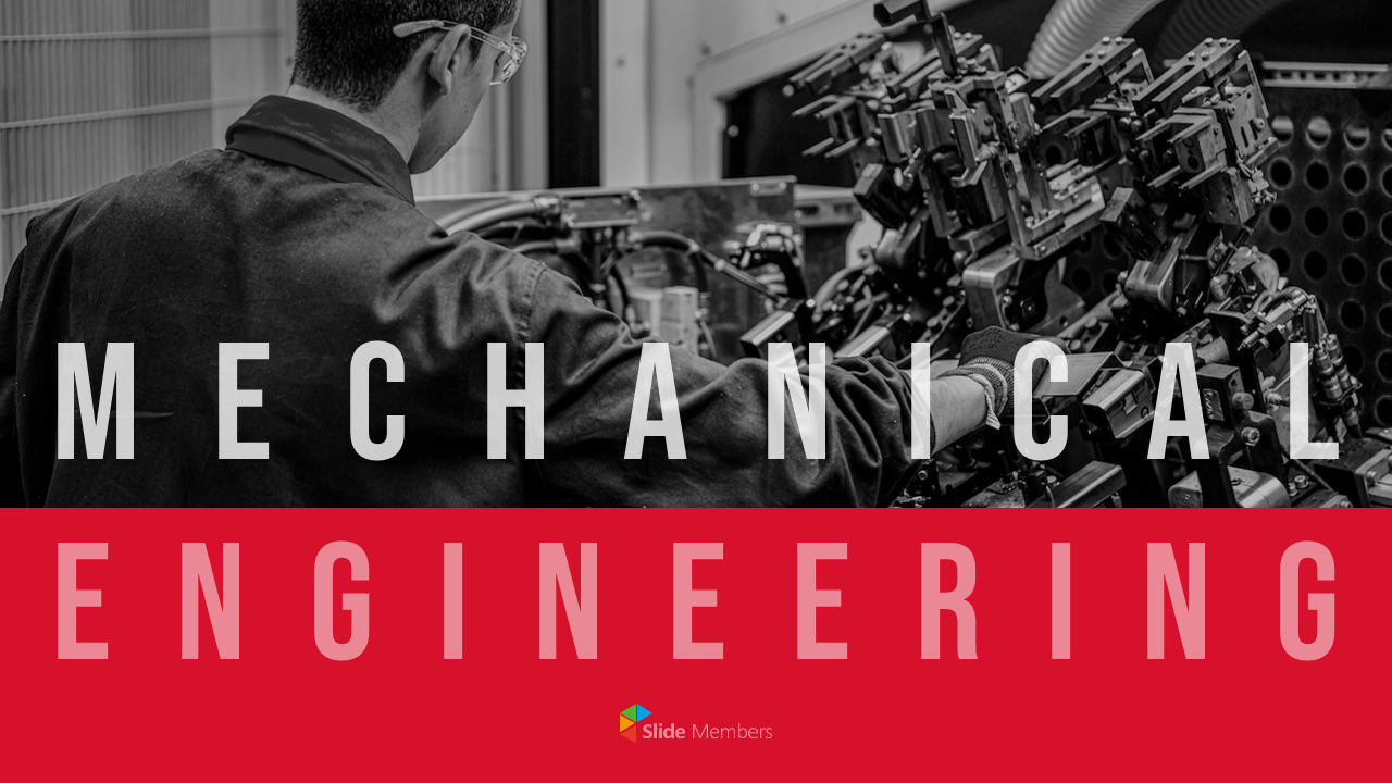 Mechanical Engineering business plan template ppt