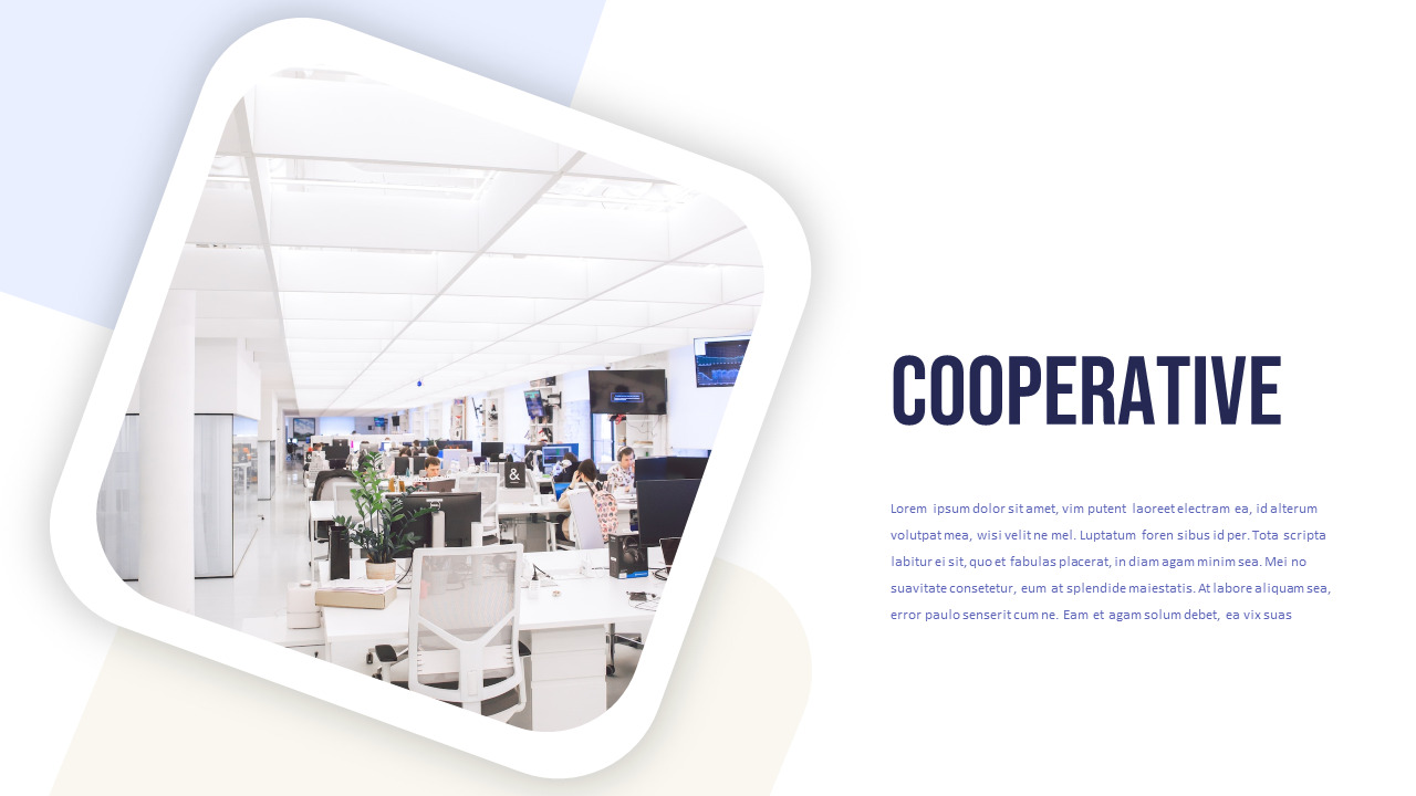 Cooperative Business Design brief Templates PPT