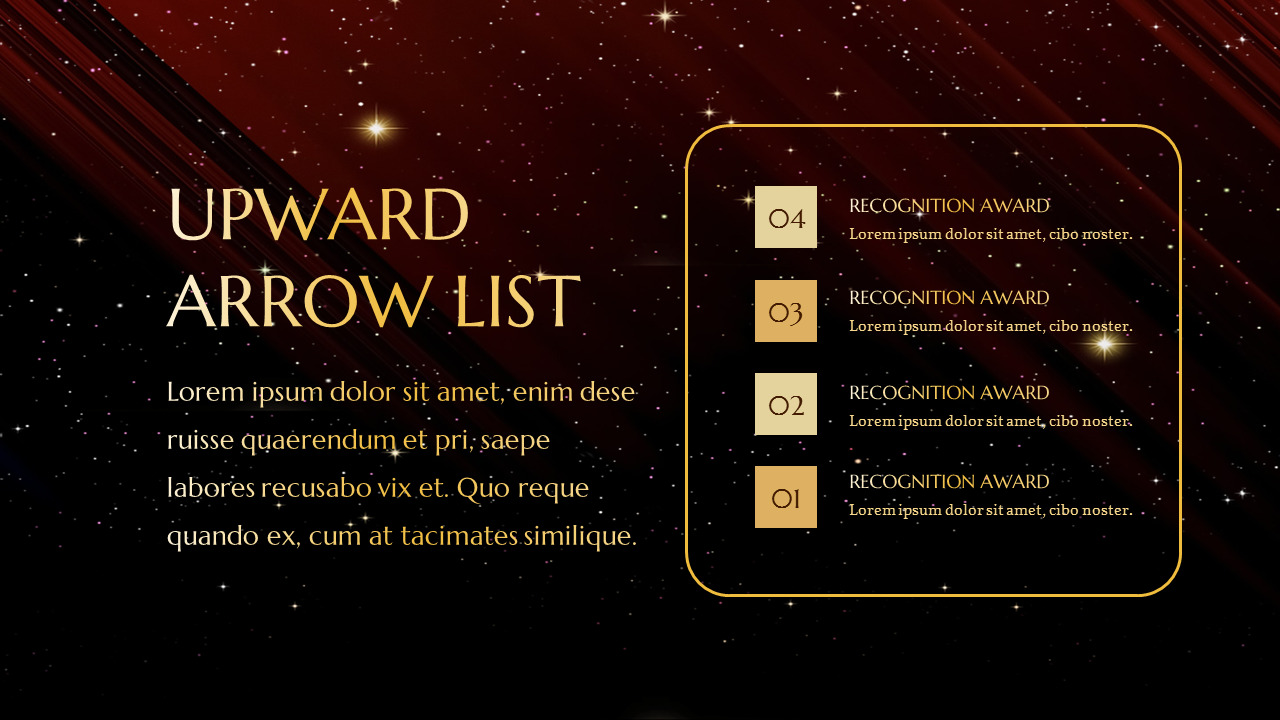 Employee Recognition Award Product Deck