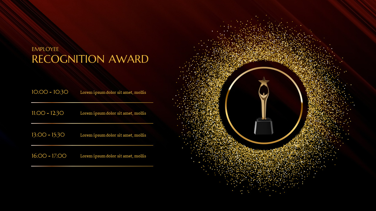 Premio di riconoscimento dei dipendenti modelli di diapositive di diapositive google_02