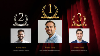 Premio di riconoscimento dei dipendenti modelli di diapositive di diapositive google_09