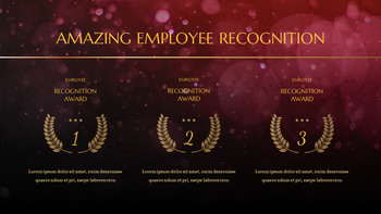 Premio di riconoscimento dei dipendenti modelli di diapositive di diapositive google_23