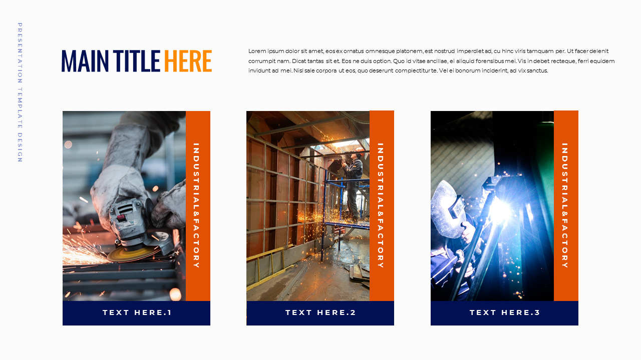 Industrial & Factory professional google slides presentation