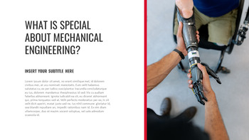 Mechanical Engineering template google slides business